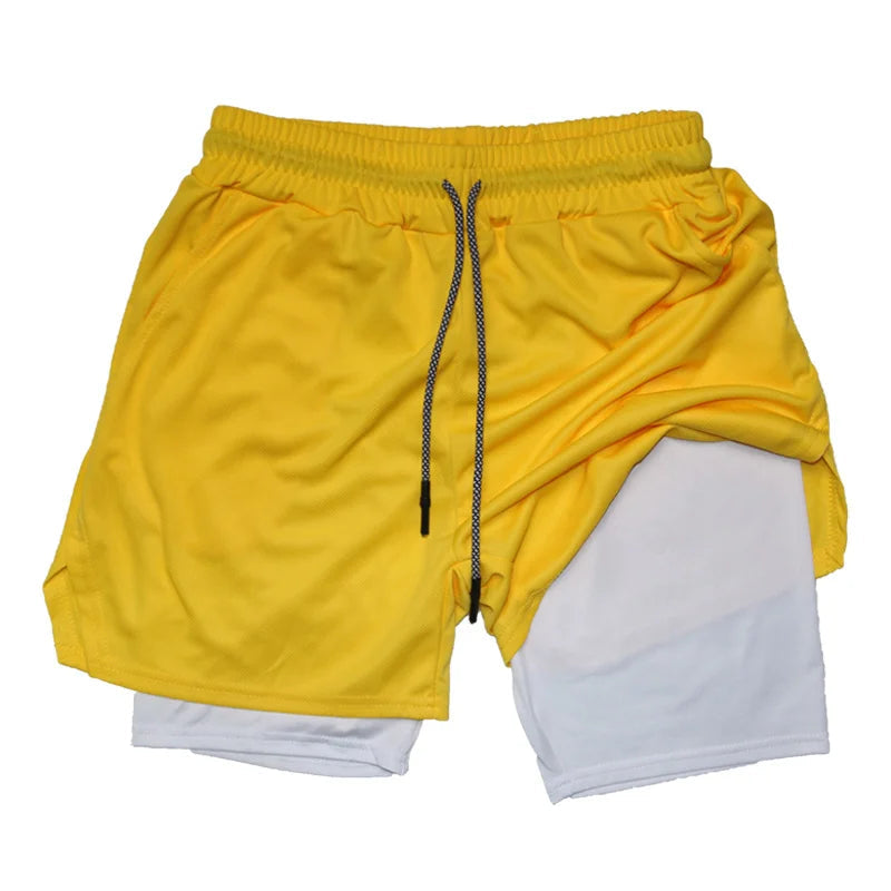 Pantalones Cortos Fitness 2 en 1 Multi-Bolsillos - MaxComfort™