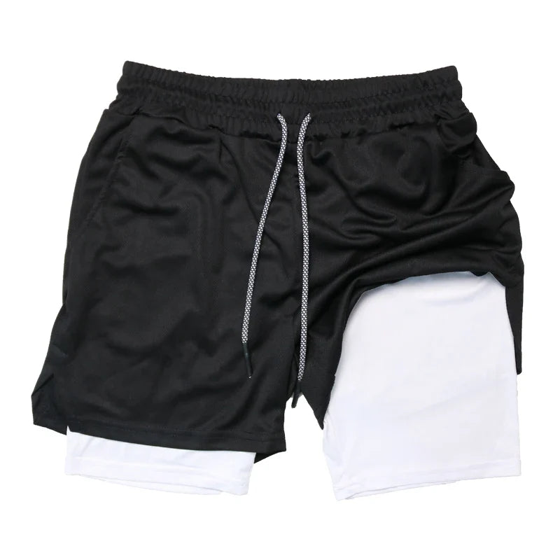 Pantalones Cortos Fitness 2 en 1 Multi-Bolsillos - MaxComfort™