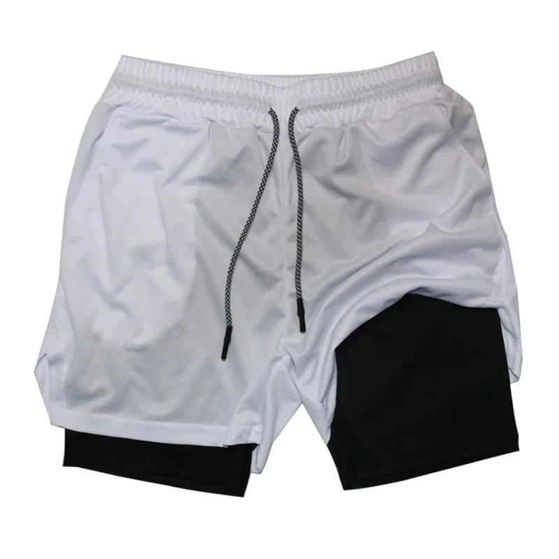 Pantalones Cortos Fitness 2 en 1 Multi-Bolsillos - MaxComfort™