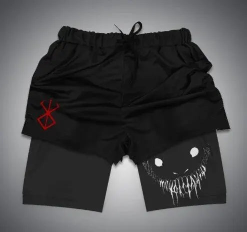 Pantalones Cortos Fitness 2 en 1 - Monster™