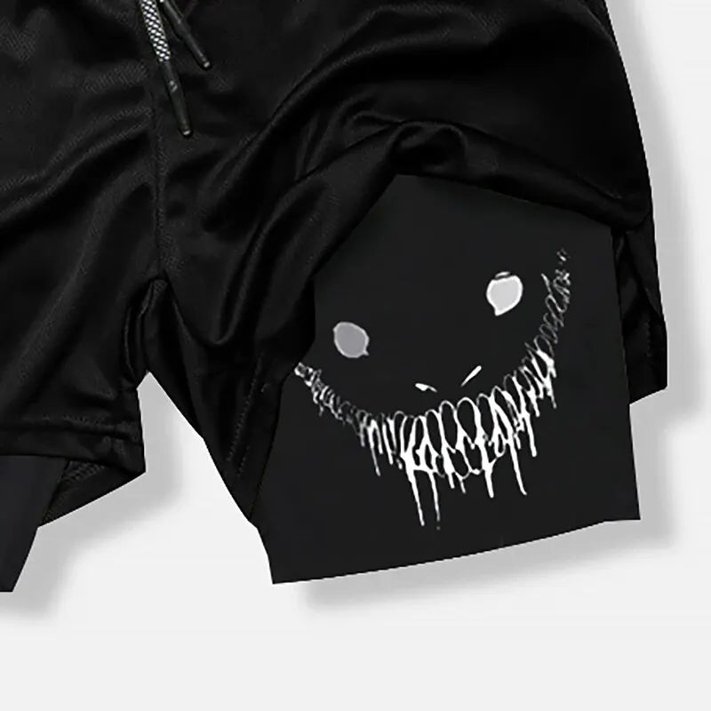 Pantalones Cortos Fitness 2 en 1 - Monster™