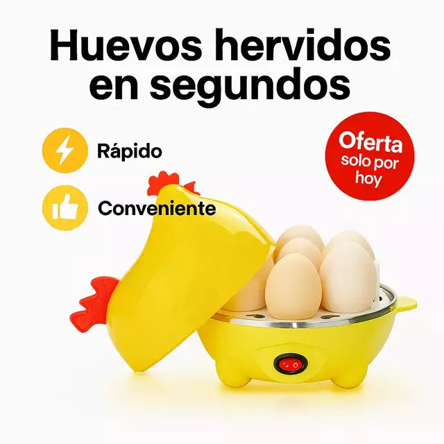 OFERTA EXCLUSIVA: Gallina CRESTA ROJA - Eléctrica Para Cocinar Huevos + Envio Gratis