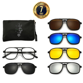 VisionPro™ - Gafas de Sol con Lentes Magnéticas 6 en 1 + Estuche de Regalo + 50%OFF +  Envío Gratis
