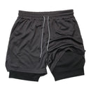 Pantalones Cortos Fitness 2 en 1 Multi-Bolsillos - MaxComfort™