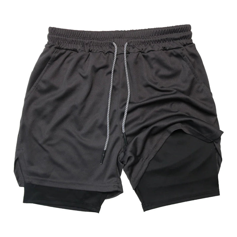 Pantalones Cortos Fitness 2 en 1 Multi-Bolsillos - MaxComfort™