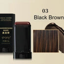 2in1 Hair Dye Stick with Combs Temporary Hair Coloring Covered White Hairs Hairline Pen Washable Black Brown Coffee Long Lasting