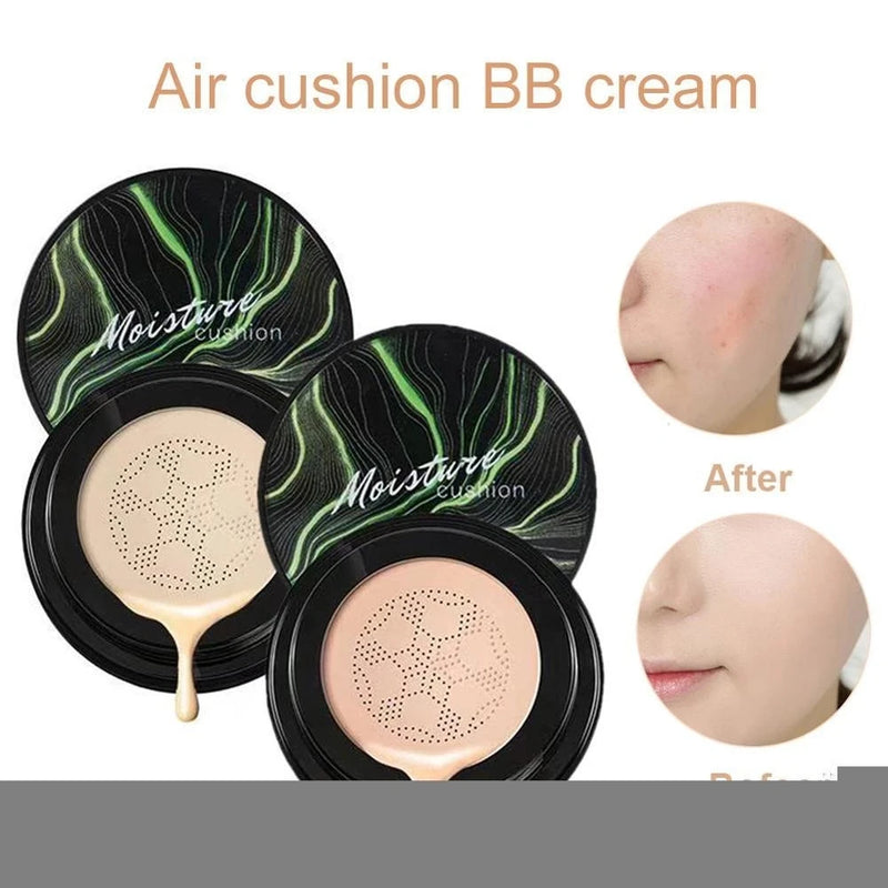 Mushroom Head Air Cushion CC Cream Natural Moisturizing Foundation Concealer Whitening Oil-control Makeup Cosmetics BB Cream
