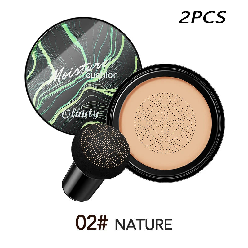 Mushroom Head Air Cushion CC Cream Natural Moisturizing Foundation Concealer Whitening Oil-control Makeup Cosmetics BB Cream
