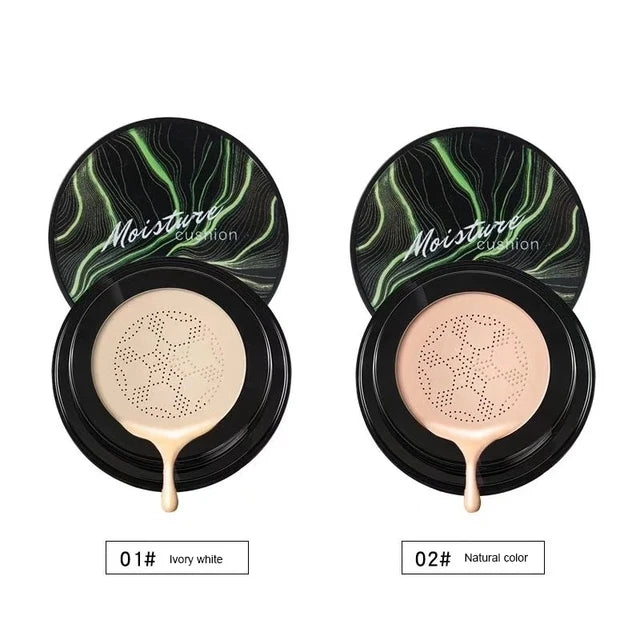 Mushroom Head Air Cushion CC Cream Natural Moisturizing Foundation Concealer Whitening Oil-control Makeup Cosmetics BB Cream