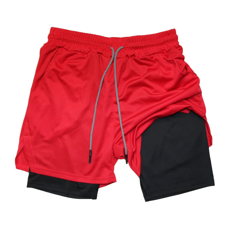 Pantalones Cortos Fitness 2 en 1 Multi-Bolsillos - MaxComfort™