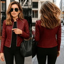 Campera  de cuero Isadora