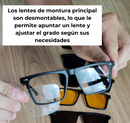 VisionPro™ - Gafas de Sol con Lentes Magnéticas 6 en 1 + Estuche de Regalo + 50%OFF +  Envío Gratis